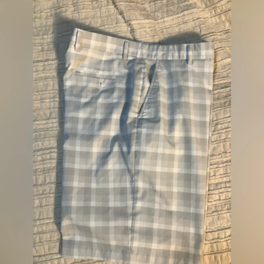 Walter Hagen plaid golf shorts‎